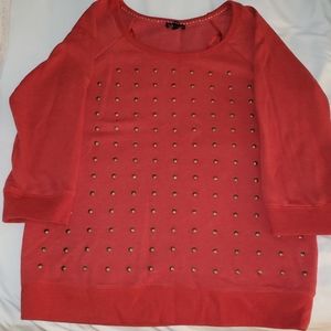 Express 3/4 length pullover sweatshirt